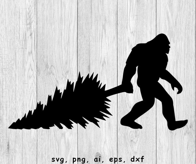 Bigfoot SVG, Bigfoot Png, Believe in bigfoot SVG, Sasquatch svg