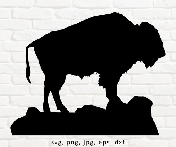 Altus Buffalo - SVG, PNG, JPG, EPS, DXF Files for Cut Projects