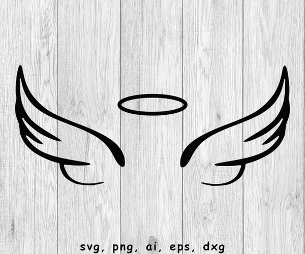 angel wings logo