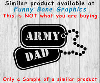 Air Force Dad Dog Tags - SVG, PNG, AI, EPS, DXF Files