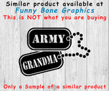 Army Mom, Army Mom Dog Tags - SVG, PNG, AI, EPS, DXF Files for Cut Projects