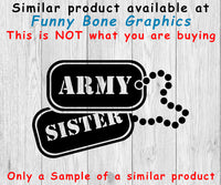 Army Mom, Army Mom Dog Tags - SVG, PNG, AI, EPS, DXF Files for Cut Projects