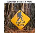 Bigfoot Crossing - SVG, PNG, AI, EPS, DXF Files for Cut Projects