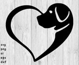 dog heart logo