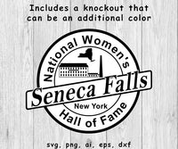 National Women's Hall of Fame - SVG, PNG, AI, EPS, DXF Files