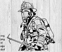 fireman svg