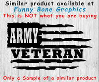 Distressed Army Infantry Flag - SVG, PNG, AI, EPS, DXF Files
