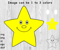 happy star logo