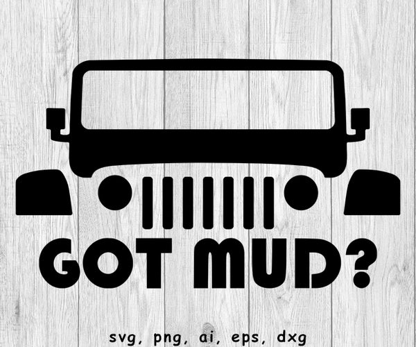 jeep got mud