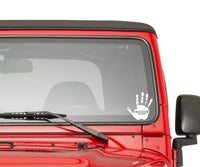 jeep hand wave logo sample