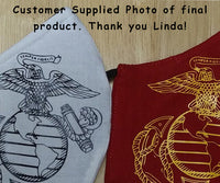 marines logo sample