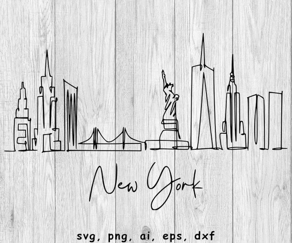 new york city doodle image