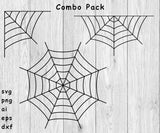 Spider Web - SVG, PNG, AI, EPS, DXF Files for Cut Projects