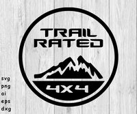 jeep trail rated logo