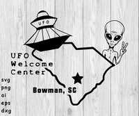 ufo welcome center bowman sc