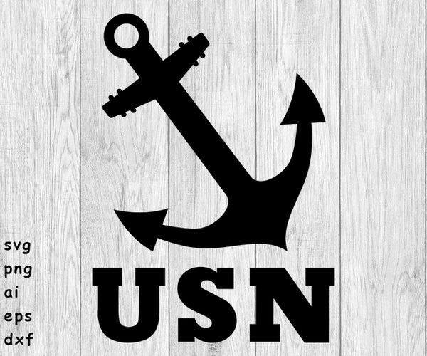 US Navy Logo - SVG, PNG, AI, EPS, DXF Files for Cut Projects